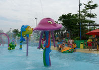 Équipement de parc d'Aqua de jet de poulpe de piscine de parc à thème d'été avec la fibre de verre