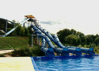 Équipement populaire à grande vitesse d'amusement de grande d'enfants d'Aquaslide de fibre de verre glissière de piscine