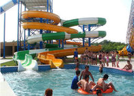 Glissière d'eau de fibre de verre de glissière de parc aquatique de station de vacances d'hôtel Aqua Theme Park Equipment