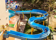 Glissière d'eau de fibre de verre de glissière de parc aquatique de station de vacances d'hôtel Aqua Theme Park Equipment