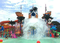 Région géante d'équipement de glissière de fibre de verre de terrain de jeu de parc aquatique pour le parc à thème