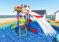 Style interactif d'océan de parc à thème de sécurité de tour de conception de projet coloré de construction