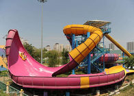 Glissières d'eau faites sur commande de boomerang, jouets de glissières d'eau d'amusement de parc à thème d'Aqua pour des adultes