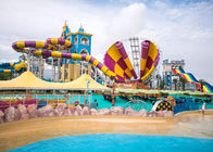 Terrain de jeu superbe de glissière d&amp;#39;eau de Boomerang pour le parc d&amp;#39;attractions Wanrranty d&amp;#39;un an