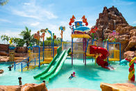 Le terrain de jeu de l'eau de parc d'attractions d'enfants/la Chambre interactive eau de fibre de verre joue