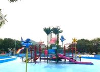 Équipement de terrain de jeu de piscine d'eau d'enfants pour le parc d'éclaboussure anti- UV