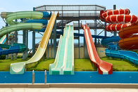 Glissières d'eau grandes à grande vitesse de fibre de verre de parc d'attractions pour le parc aquatique de thème
