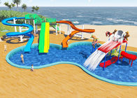 Conception de parc aquatique de piscine/Constrction, conception de glissière d'eau de station de vacances