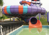 Glissière d'eau de Super Bowl/glissière d'amusement parc aquatique de thème pour de grandes piscines