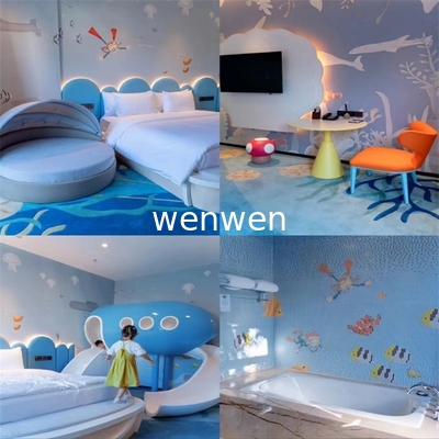 Ocean View Family Hotel Slide pour les activités de divertissement en intérieur pour les enfants