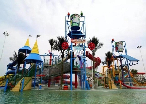 Anti glissière UV d'Aqua Playground Children Water Play pour l'hôtel