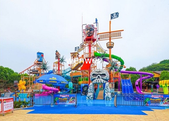 Anti glissière UV d'Aqua Playground Children Water Play pour l'hôtel