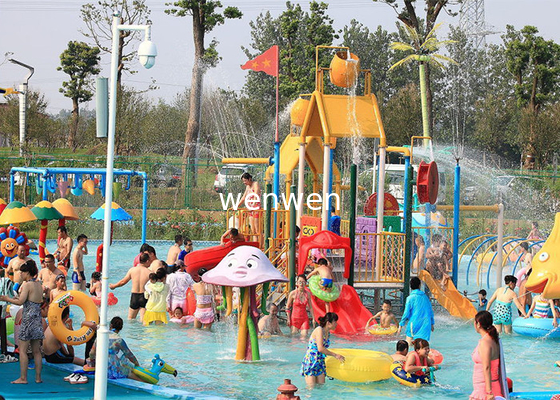 Glissière d'eau de parc d'attractions d'Aqua Play Equipment 6mm d'enfants