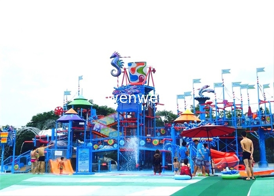 Anti glissière UV d'Aqua Playground Children Water Play pour l'hôtel