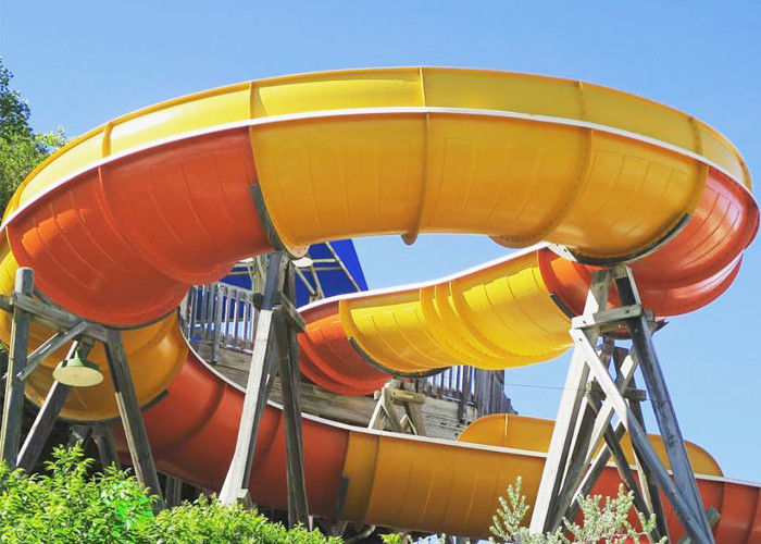 Taille géante excitante de diapositive d'eau de boomerang 18.75m