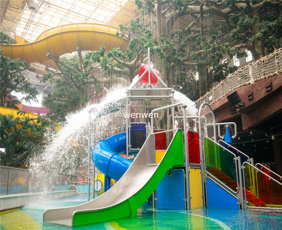 Slide de la piscine en fibre de verre, choix supérieur pour les équipements de parc aquatique